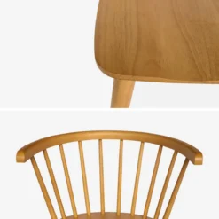 Set di 4 sedie in legno