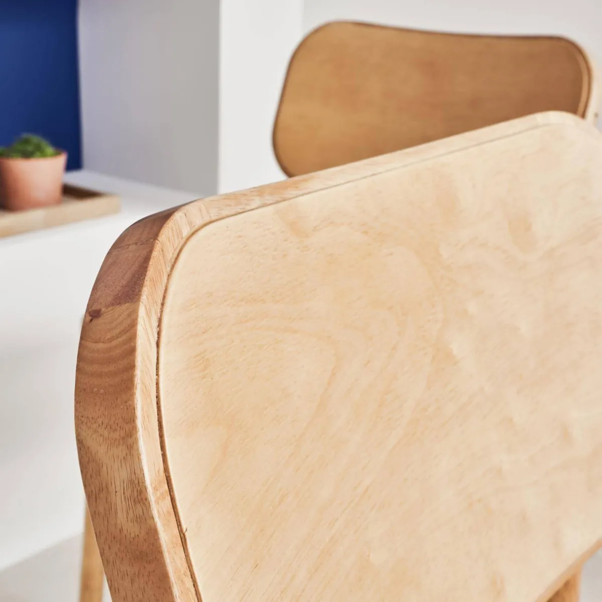 sweeek Set di 2 sedie in legno di hevea