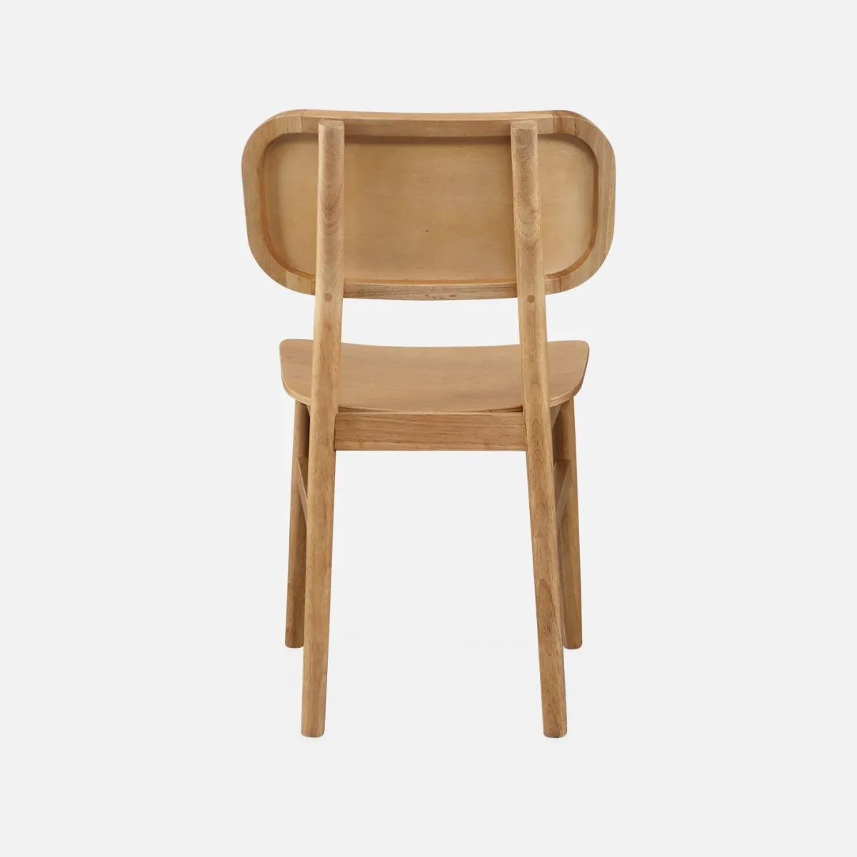 sweeek Set di 2 sedie in legno di hevea