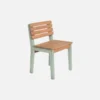 sweeek Set di 2 sedie in legno per bambini, da interno/esterno