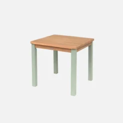 sweeek Set di tavolo per bambini in legno, 2 sedie