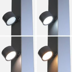 sweeek Set 2 lampade ricaricabili per pergola