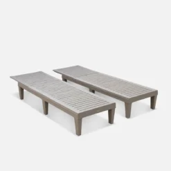 Set 2 lettini prendisole multiposizione