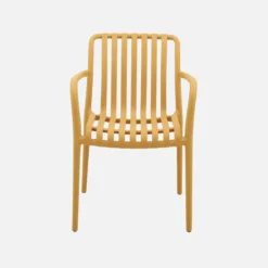 Set 4 poltrone da giardino in plastica
