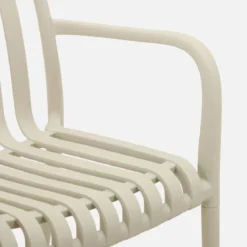 Set 4 poltrone da giardino in plastica