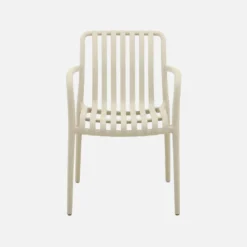 Set 4 poltrone da giardino in plastica
