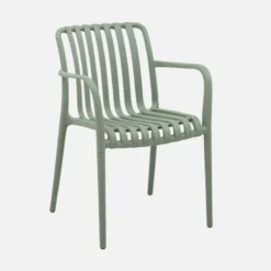 sweeek Set 4 poltrone da giardino in plastica