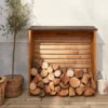 sweeek Set 2 portalegna in legno di abete