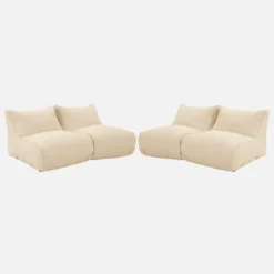 sweeek Set 4 puff da esterno in olefina