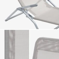 sweeek Set 2 sdraio in textilene multiposizione