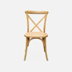 Set 4 sedie da bistrot vintage in legno