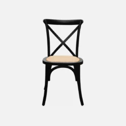 Set 4 sedie da bistrot vintage in legno