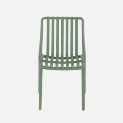 sweeek Set 4 sedie da giardino impilabili in plastica
