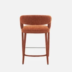 sweeek Set 2 sgabelli da bar contemporaneo in tessuto