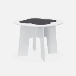 Set tavolo con ardesia e 4 sedie contenitore per bambini