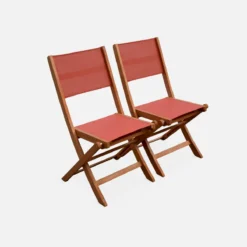 sweeek Set tavolo da giardino allungabile in legno con 10 sedie