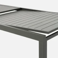 sweeek Set tavolo da giardino allungabile in alluminio con 10 sedie