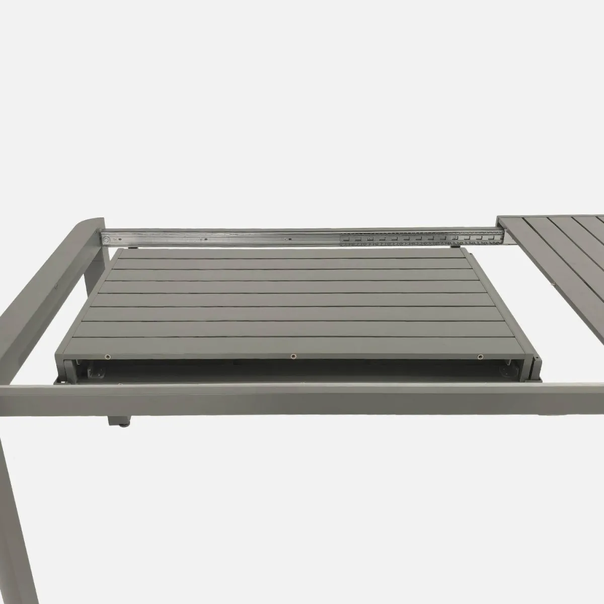 sweeek Set tavolo da giardino allungabile in alluminio con 10 sedie