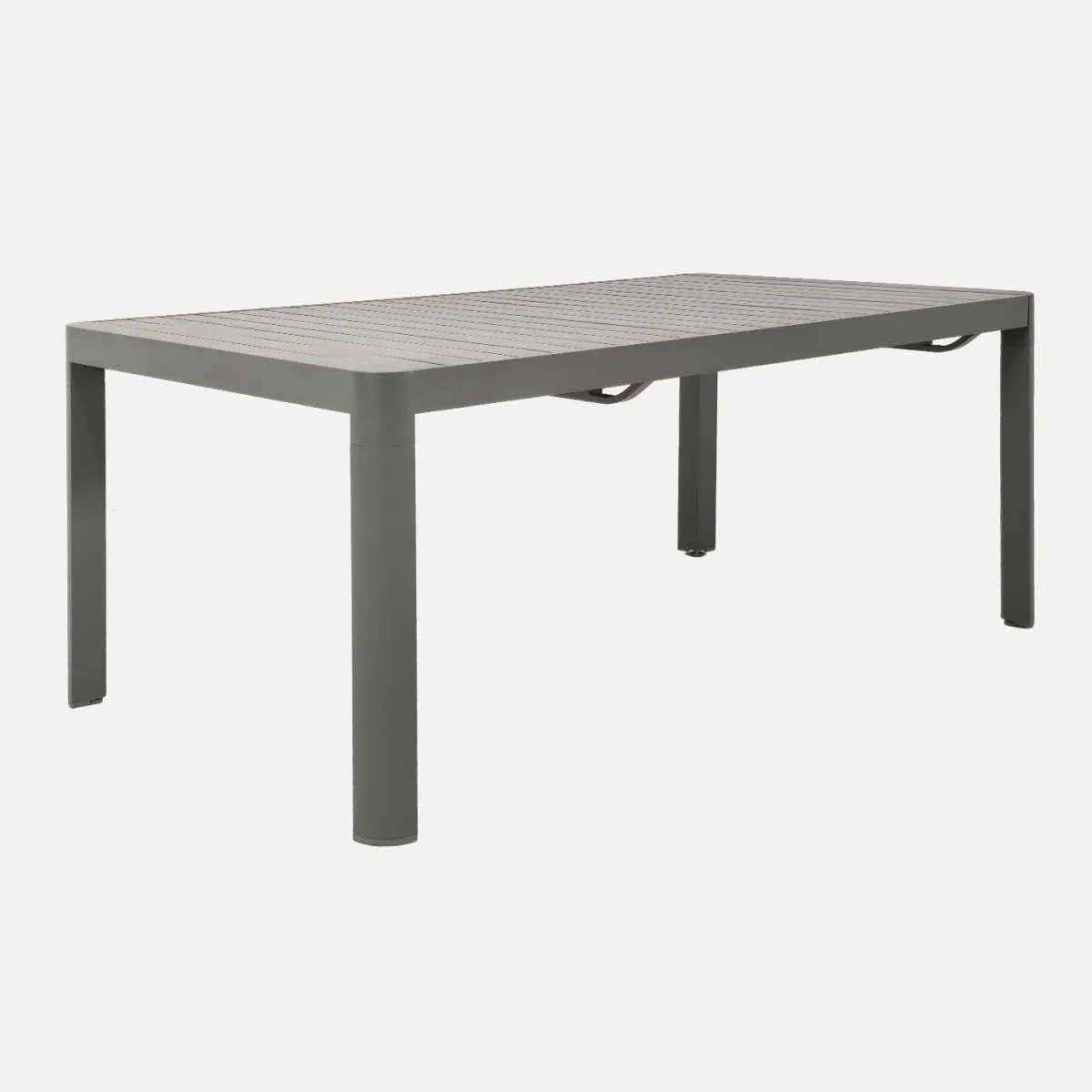 sweeek Set tavolo da giardino allungabile in alluminio con 10 sedie