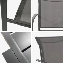 Set tavolo da giardino allungabile con 8 sedie