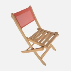 sweeek Set tavolo da giardino bistrot per bambini in legno di acacia con 2 sedie