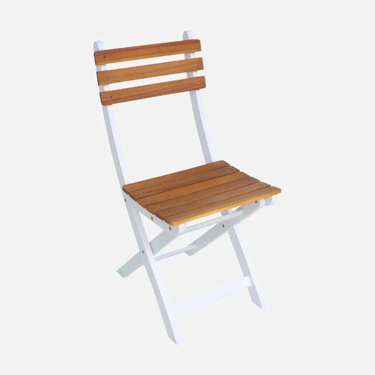 sweeek Set tavolo da giardino con angoli arrotondati in legno di acacia con 10 sedie