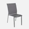 sweeek Set tavolo da giardino estensibile in alluminio con 8 sedie