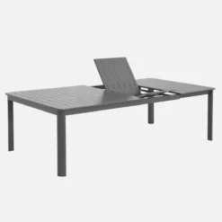 sweeek Set tavolo da giardino estensibile in alluminio con 12 sedie