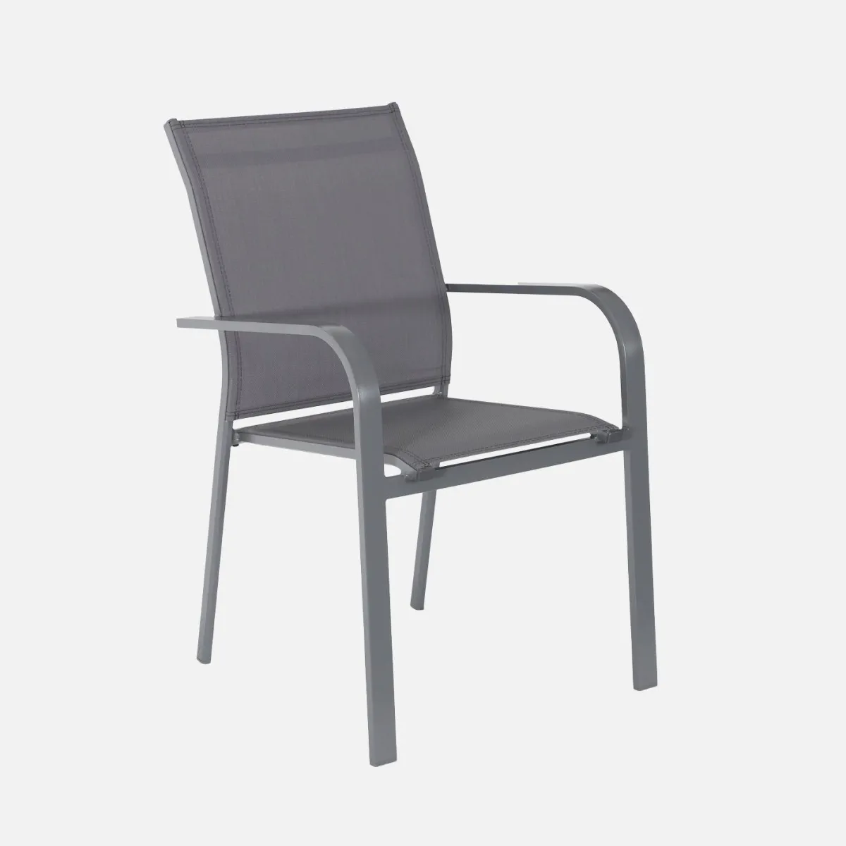 sweeek Set tavolo da giardino estensibile in alluminio con 12 sedie