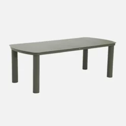 sweeek Set tavolo da giardino in alluminio con 8 sedie