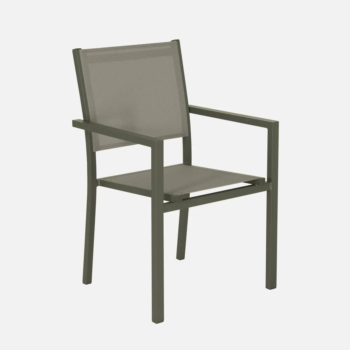 sweeek Set tavolo da giardino in alluminio con 8 sedie