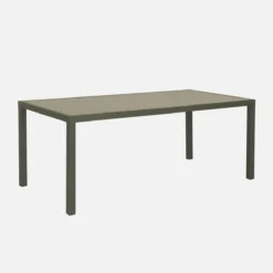 sweeek Set tavolo da giardino in alluminio con 8 sedie