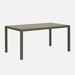 sweeek Set tavolo da giardino in alluminio e textilene con 6 sedie
