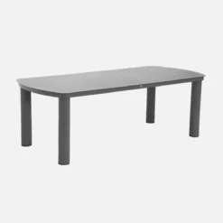 sweeek Set tavolo da giardino in alluminio con 8 sedie