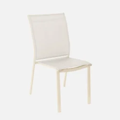 sweeek Set tavolo da giardino in alluminio con 8 sedie