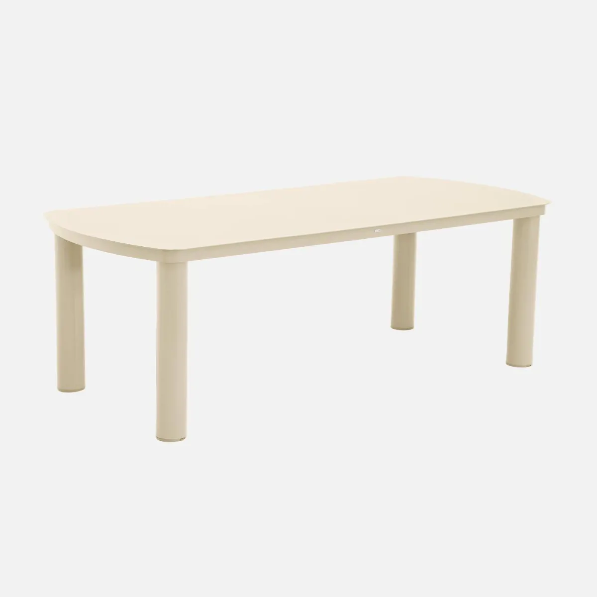 sweeek Set tavolo da giardino in alluminio con 8 sedie
