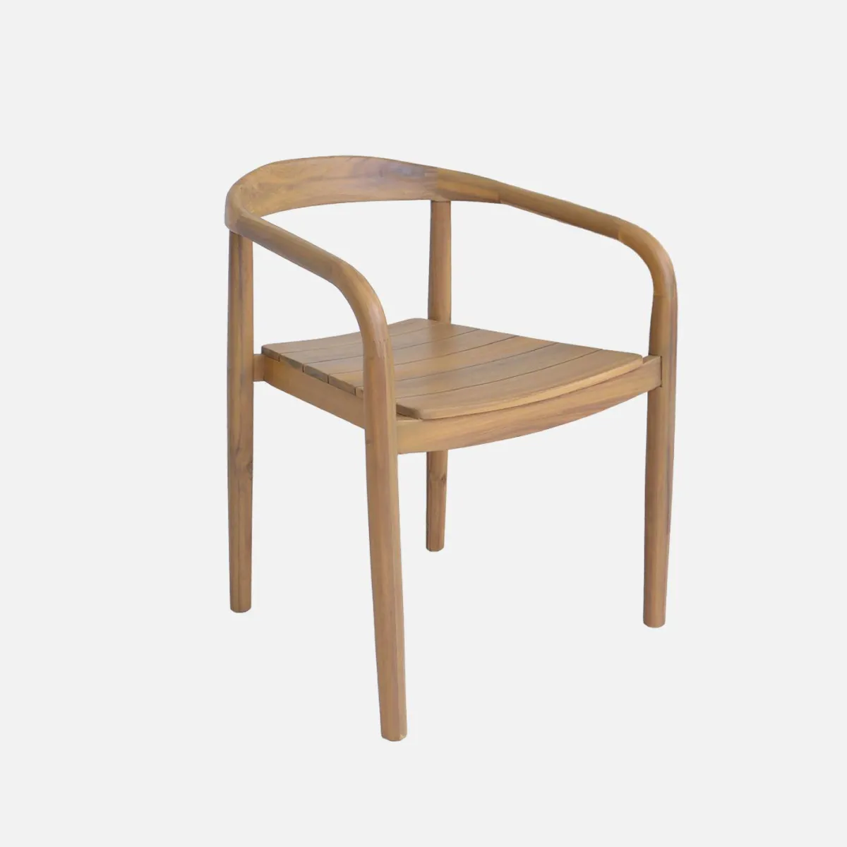 sweeek Set tavolo da giardino in legno di acacia con 6 sedie