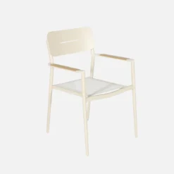 sweeek Set tavolo da giardino ovale allungabile in alluminio con 6 sedie