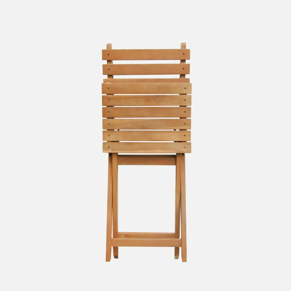 sweeek Set tavolo da giardino ovale in legno con 6 sedie