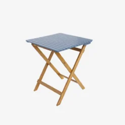 sweeek Set tavolo da giardino pieghevole in legno di acacia con 2 sedie