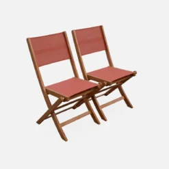 Set tavolo da giardino rettangolare allungabile in legno con 8 sedie
