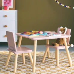 sweeek Set tavolo e 2 sedie per bambini