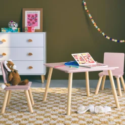 sweeek Set tavolo e 2 sedie per bambini