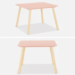 sweeek Set tavolo e 2 sedie per bambini