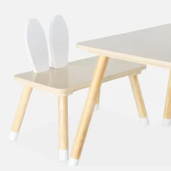 sweeek Set tavolo e 2 sedie per bambini