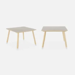 sweeek Set tavolo e 2 sedie per bambini