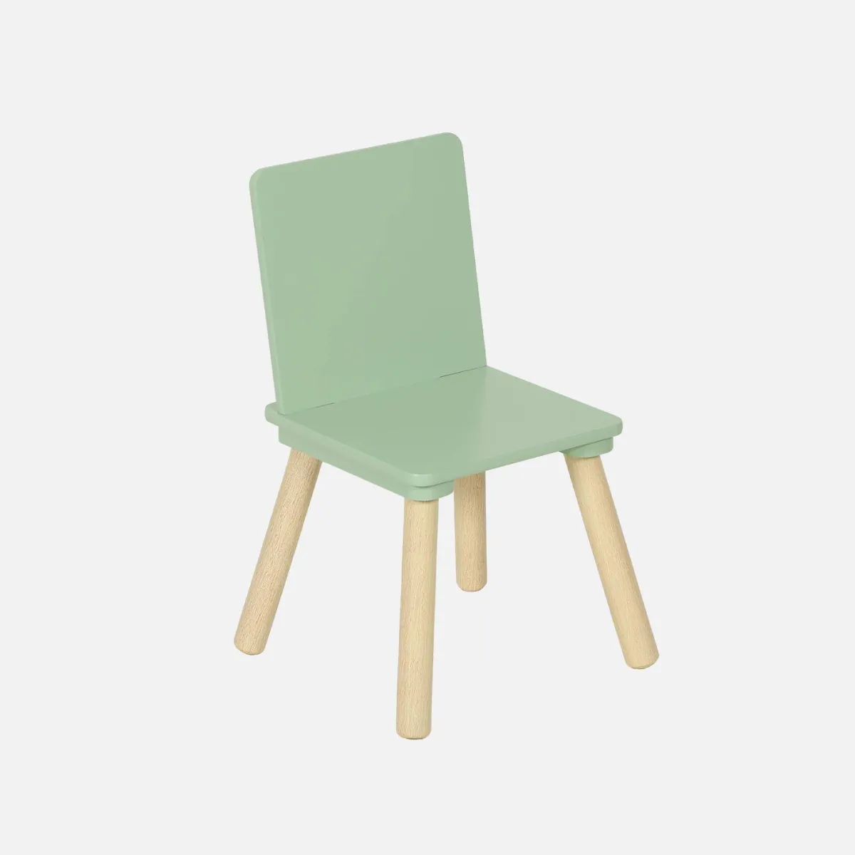 sweeek Set tavolo rettangolare per bambini in legno di pino con 4 sedie