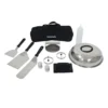 sweeek Set 11 utensili per barbecue, piastra di cottura e braciere