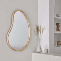 sweeek Specchio in legno di abete, 95cm