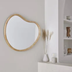 sweeek Specchio in legno di abete, 95cm
